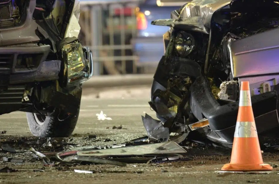 after a road incident