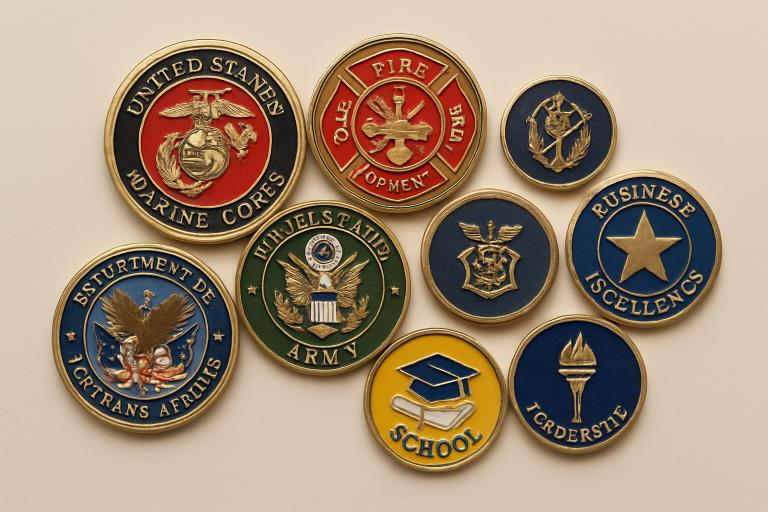 how challenge coins are used today
