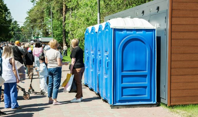 right portable toilets for hire
