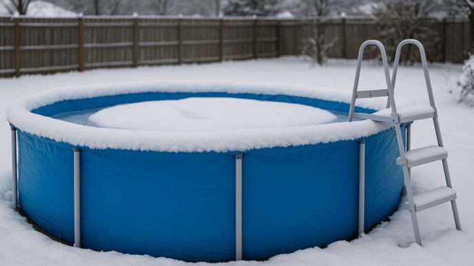 what are the smartest ways to keep your above ground pool in winter