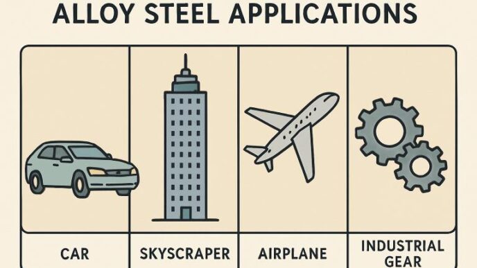 applications of alloy steel in modern engineering