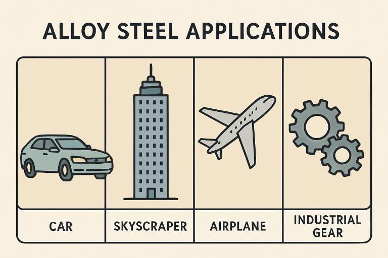 applications of alloy steel in modern engineering