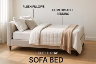 comfort tips for daily use of sofa beds as a primary bed