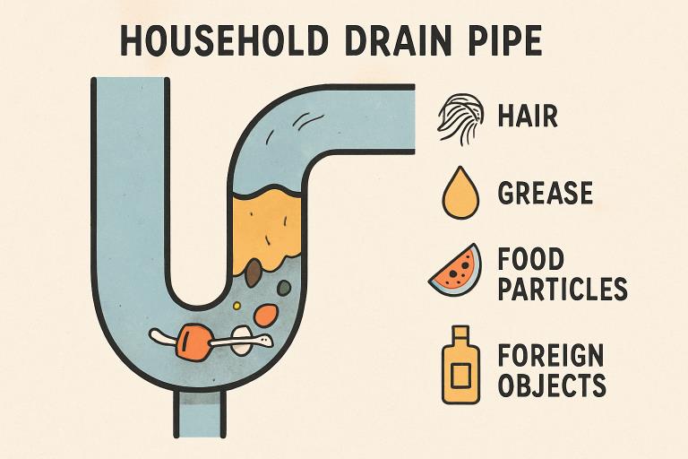 common causes and smart solutions for household drain clogs