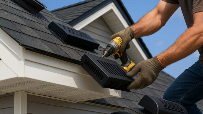 how skilled experts handle roof vent repair services through structured planning steps