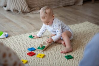 how to style large jute rugs and washable kids rugs for a practical, family friendly home