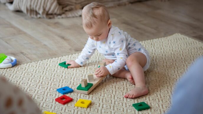 how to style large jute rugs and washable kids rugs for a practical, family friendly home