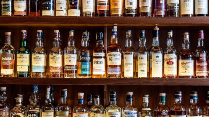 rare spirits sold at liquor stores