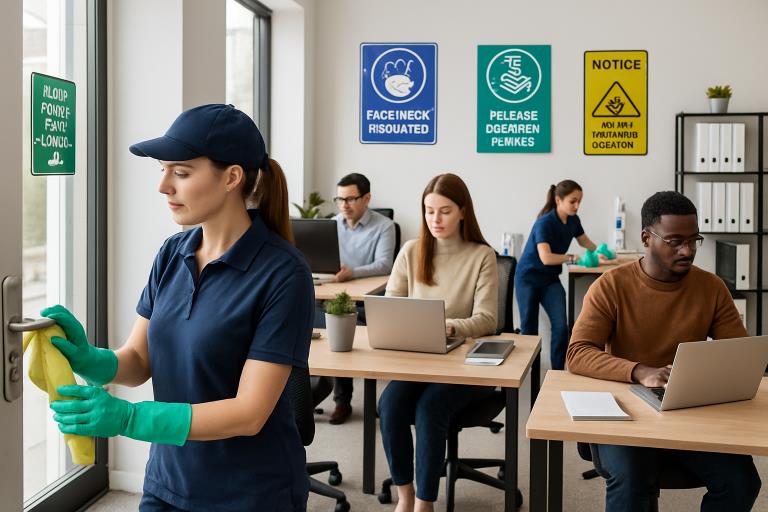 top strategies for maintaining a hygienic commercial workspace