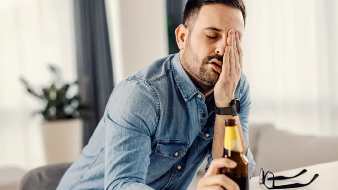 when drinking starts to feel heavy