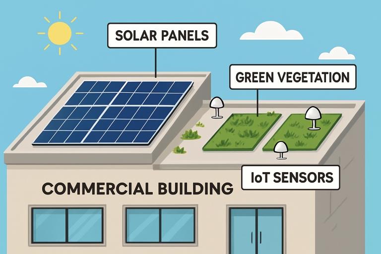 commercial roofing trends and technologies shaping the future