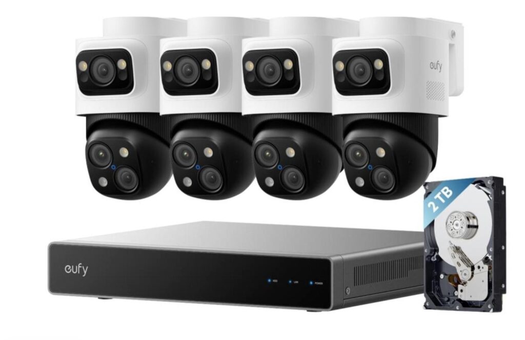 how do security cameras work without internet access 1