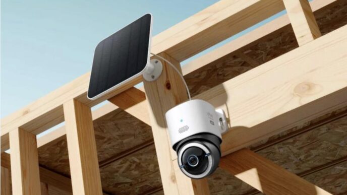 how do security cameras work without internet access