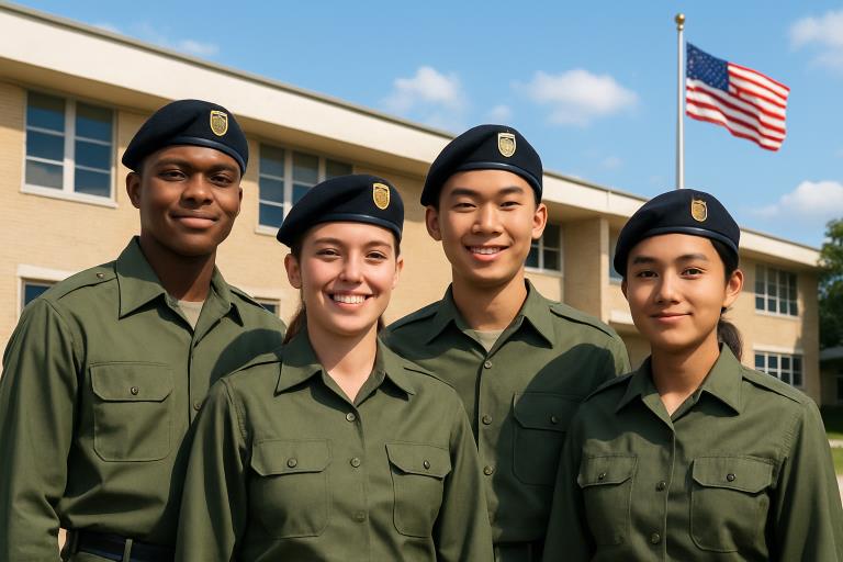how military inspired education shapes character and confidence