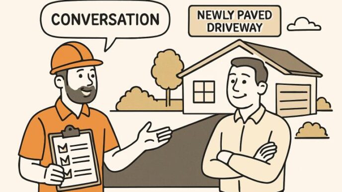 how to hire the right paving expert for your driveway