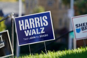political yard sign theft
