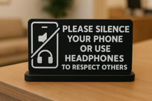 silent sign systems that make spaces feel effortless