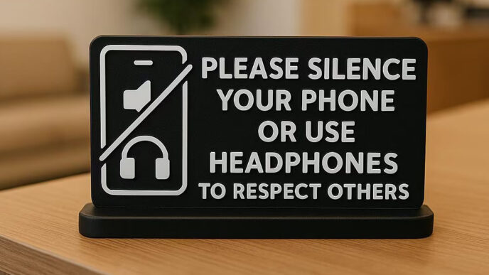 silent sign systems that make spaces feel effortless