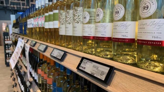 the uses of stretched bar lcd in smart retail settings