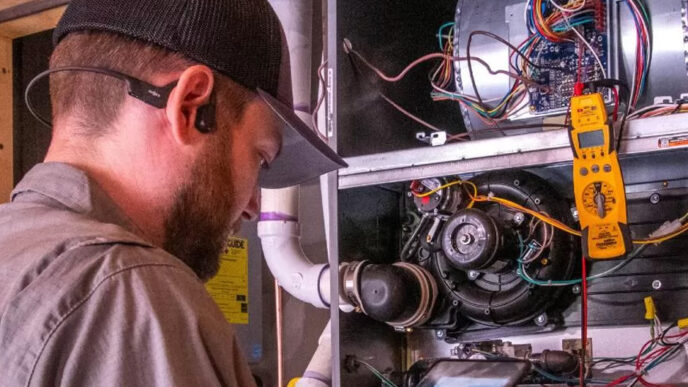 why is professional sizing essential during furnace replacements