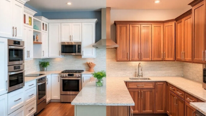 custom made kitchen vs. ready made
