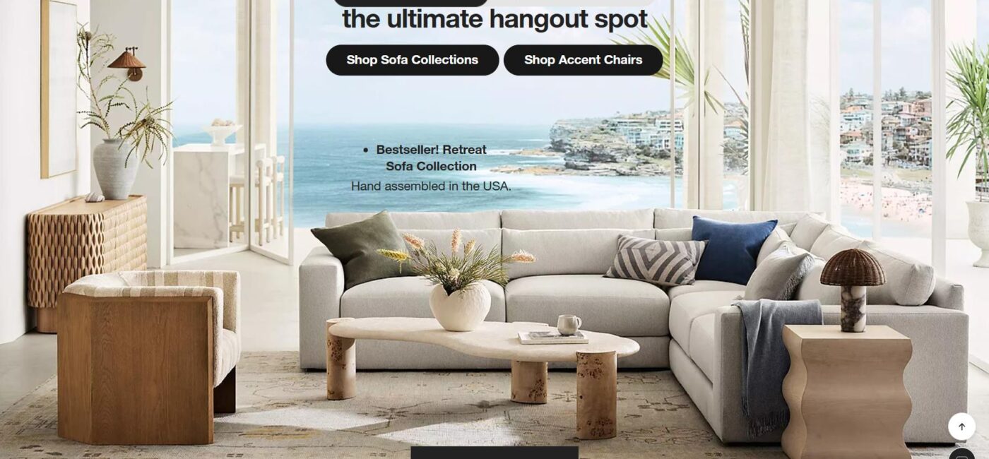 elevate your home with timeless design from crate & barrel