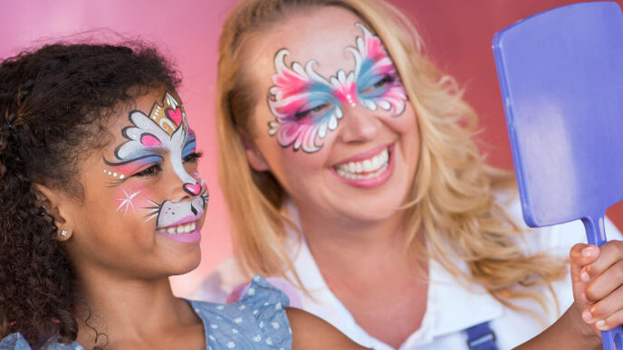 the best face painting services