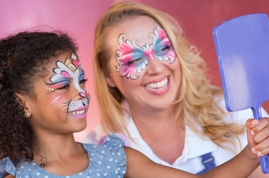 the best face painting services