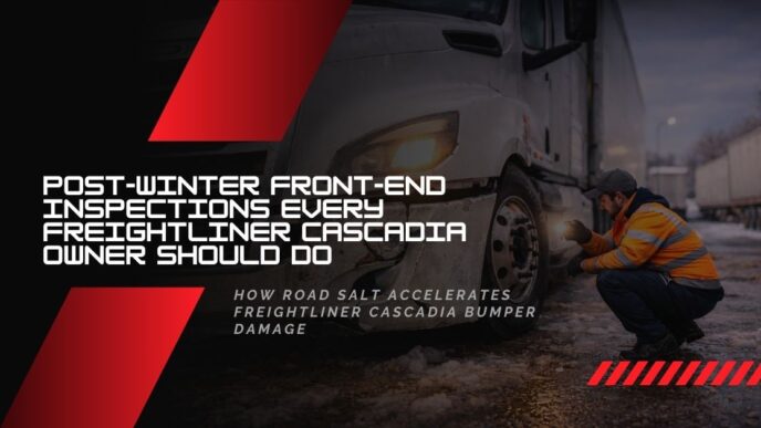 post winter front end inspections every freightliner cascadia owner should do
