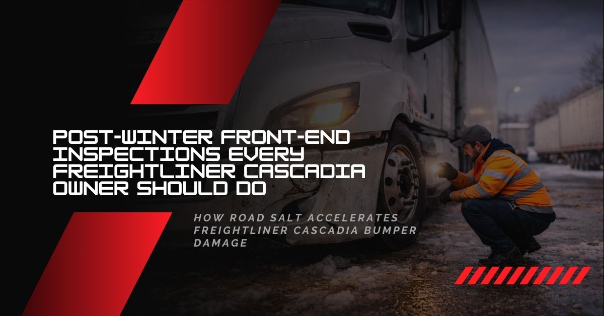 post winter front end inspections every freightliner cascadia owner should do