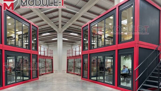how prefab office buildings support fast moving project sites